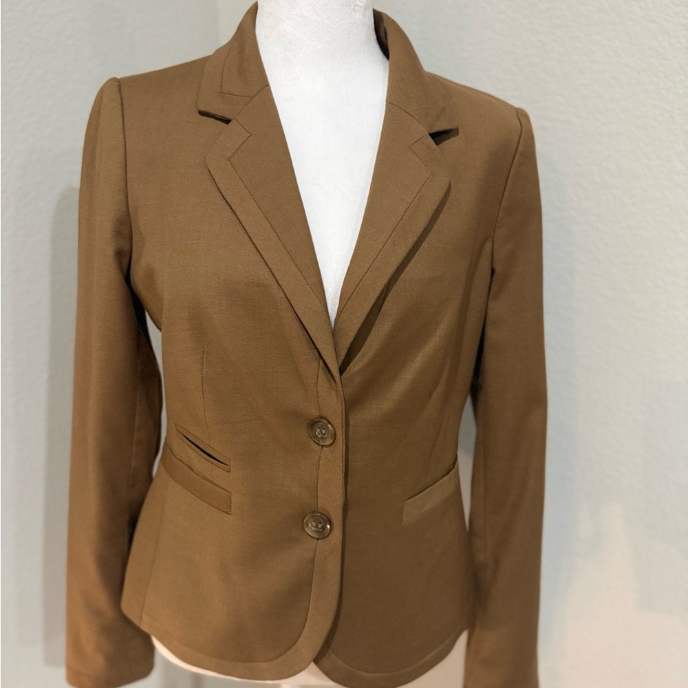 The Limited 3 piece cognac suit